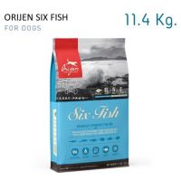 [โปรโมชั่นโหด] ส่งฟรี 0อาหารสุนัข Orijen Six Fish สูตรปลา 6 ชนิด ขนาด 11.4 Kg.