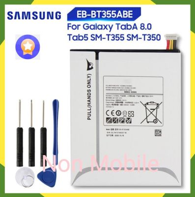 แบตเตอรี่ Samsung GALAXY Tab A 8.0 T355C GALAXY Tab5 SM-T355 SM-P350 P355C T350 T355 EB-BT355ABE EB-BT355ABEแถมชุดไขควง