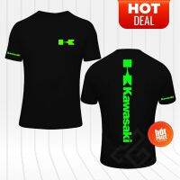 New FashionShirt Cotton Kawasaki Motorsport Ride Motorcycle Short Sleeve Tee 2023