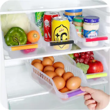 Juice Drink Racks Can Space-saving Organizer Fridge Kitchen Storage  Beverage Grid Pull Can Storage Box