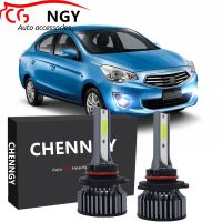 หลอดไฟตัดหมอก LED สีขาว สําหรับ Mitsubishi Mirage G4 2017-2020-6000K (1 คู่)