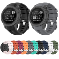 สายนาฬิกาซิลิโคนสำหรับ Garmin Instinct 2S Smart Watch Garmin Instinct 2S สายรัดข้อมือสายรัดข้อมือ Correa