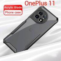 OnePlus11 5Gตรงรุ่น(พร้อมส่งในไทย)เคสกันกระแทกขอบสีหลังใสOnePlus 11 5G/1+11