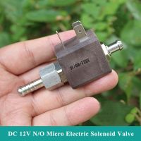 Mini Air Gas Water Solenoid Valve DC 12V 2-Way Normally Open High Temperature Steam Stainless Steel Solenoid Valve Valves