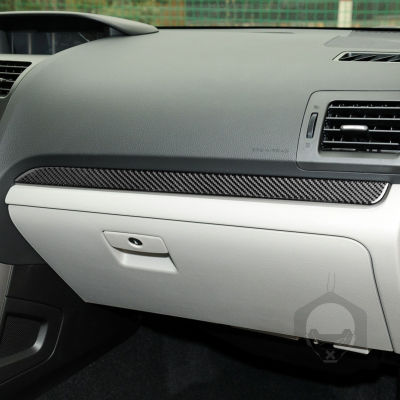 【cw】 Applicable 13-18 Carbon Fiber Co-Pilot Instrument for Subaru Forester Decorative Sticker Car Interior Design Modification Accessories ！