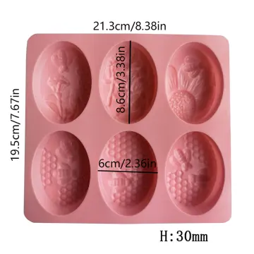 1pc Honey Bee Silicone Soap Mold diy Handmade Craft 3D Soap Mold