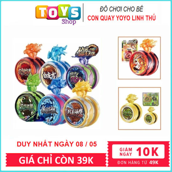 Yoyo linh thú, đồ chơi con quay cho bé - ảnh sản phẩm 1