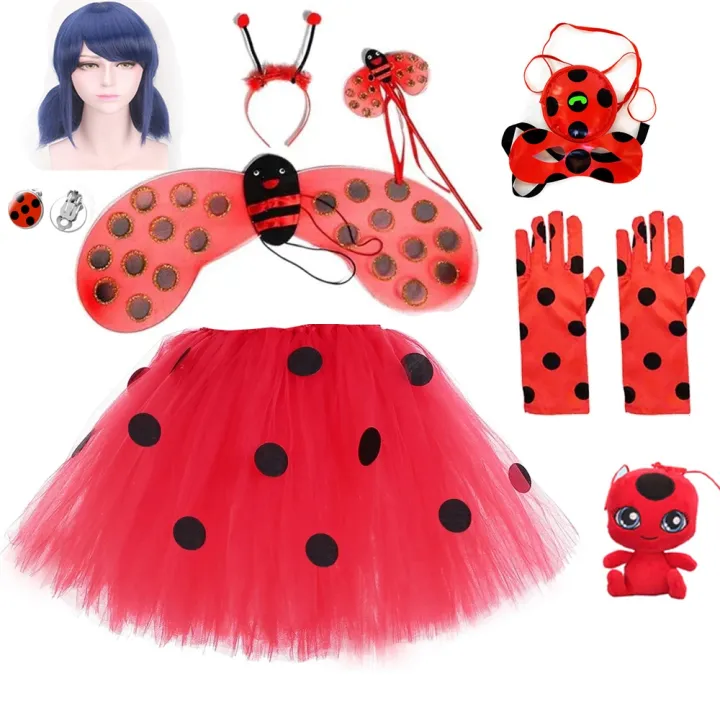 【hot】 Lady Beetle Tutu Dress for Baby Girls Kids Cartoon Character — free download