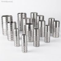 ❡﹍ 6mm 8mm 10mm 12mm 13mm 14mm 15mm 16mm 17mm 18mm 19mm 20mm Hose Barb Straight Two Way 304 Stainless Steel Pipe Fitting Connector