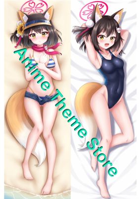 【hot】¤✑ Anime Kuda Izuna Dakimakura Waifu Pillowcase 2-Side Print Hugging Cushion Cover Otaku