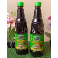 แพ็คสุดคุ้ม 2ขวด ซอสปรุงรส ฝาเขียว ขนาด 630cc. ตราแม่ไม่ Seasoning sauce, green lid, size Mae Mai brand