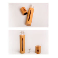 10ml Travel Bottle Cosmetic Empty Perfume Bottles Empty Squeeze Travel Bottle Refillable Bottles tool Part Bamboo 10ml Essential Oil Bottling Window Ball Bottle bottle