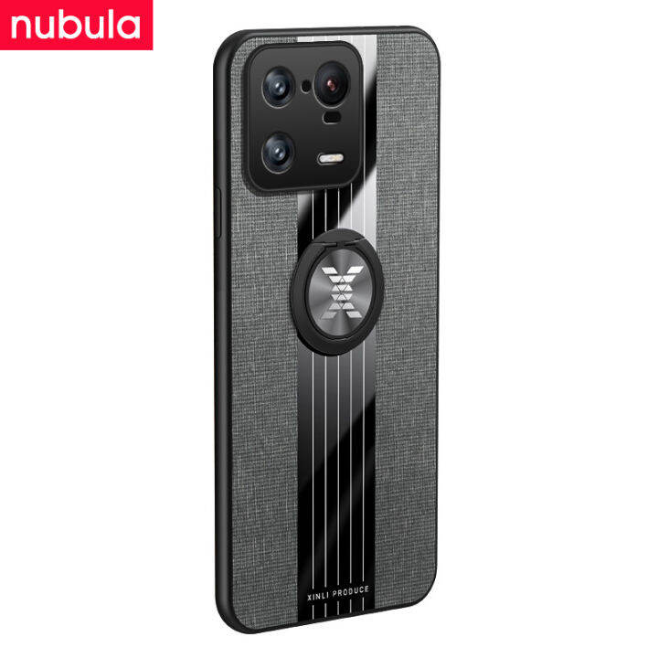 nubula-เคส-xiaomi-13นิ้วสำหรับ-xiaomi-mi-13นิ้ว-เคสหนังไมโครไฟเบอร์ทอลายป้องกันเหงื่อที่ปิดหลังโทรศัพท์มือถือ-xiaomi-13นิ้วขาตั้งสายคล้องมือสำหรับ-xiaomi-13นิ้ว-pro-mi-13pro