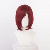 Uzumaki Nagato Wigs Anime Nagato Pain Short Red Synthetic Hair Cosplay Wigs + Wig Cap