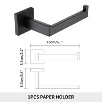 กระดาษชำระสีดำด้านตัวยึดผนังที่แขวนกระดาษทิชชูห้องครัวห้องน้ำเหล็กสแตนเลสทองคำสีกุหลาบโครเมี่ยม