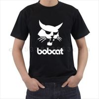 Bobcat Heavy Equipment Logo Mens Tshirt Tee T Shirt S 2XL 5xl เสื้อยืดแขนสั้นปกติ