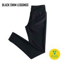 BLACK SWIM LEGGINGS