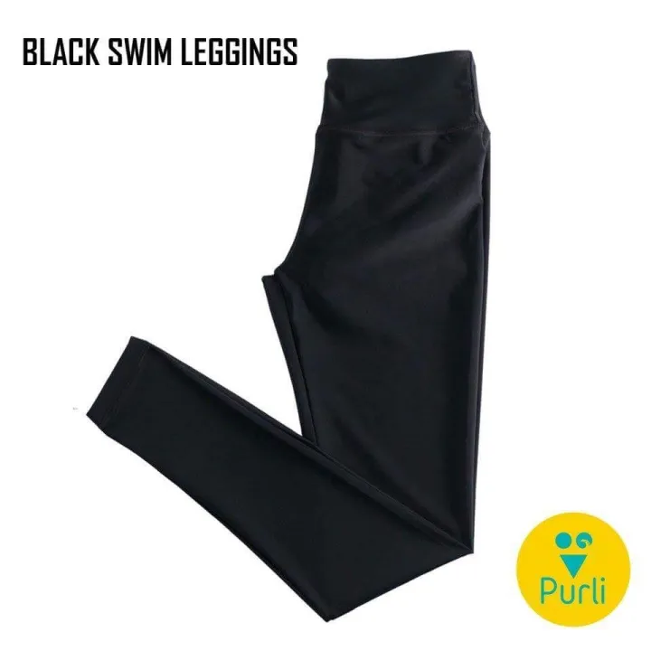 BLACK SWIM LEGGINGS Lazada.co.th