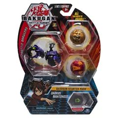 Bakugan Starter Pack 3-Pack, Nillious Ultra, Geogan Rising