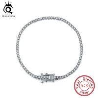 ORSA JEWELS SB61ห่วงโซ่เครื่องประดับสำหรับปาร์ตี้14K ทรงลูกบาศก์ใสปูทำจากเงิน925แท้