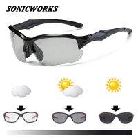 【CW】♠♠►  Photochromic Cycling Glasses Polarized Eyewear Riding Racing Sunglasses Fishing Goggles AC0257