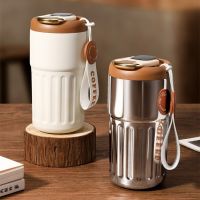 【CW】Steel Thermos Temperature For Stainless Display Cup 316 Bottle Coffee Smart Flasks Coffee Vacuum Cup 450ml Thermal Mug