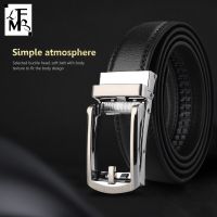 Men Belt Top quality cow leather mens belt cowhide strap for male automatic buckle belts for men alloy buckle belt