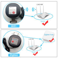 Tuya Smart WiFi Water Valve Zigbee Gas Valve Timer Garden Smart Faucet Controller รองรับ Alexa Assistant Smartlife