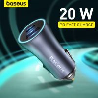 Baseus PD 20W Car Charger Fast USB Charger for Mobile Phone Quick Charge 4.0 3.0 Type C PD Charger For iPhone QC 4.0 3.0 Charger