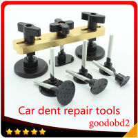 รถบรรทุก Paintless Dent รถซ่อมเครื่องมือ Pulling Bridge Dent Removal Hand ชุดเครื่องมือชุดเครื่องมือออกแบบใหม่ Gold Sliver Color