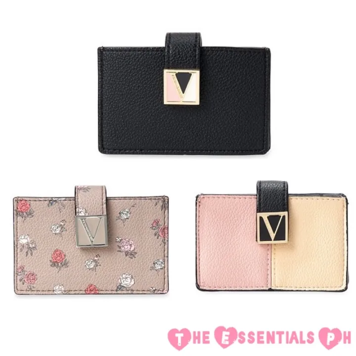 Authentic Victorias Secret Accordion expandable Card Case wallet