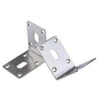 ❅♧ Corner Brace 70mmx70mm Stainless Steel 90 Degree Wall L Shape Corner Brackets Hanger for Shelves Tables Dressers Chairs