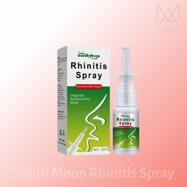 South Moon Rhinitis Spray Allergic Rhinitis Nasal Congestion Itchy Nose ...