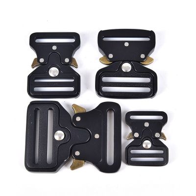 Quick Side Release Metal Strap Buckles For Webbing Bags Luggage Accessories Cable Management