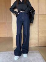 【High Quality】Autumn 23 New Wide Leg Slim Jeans