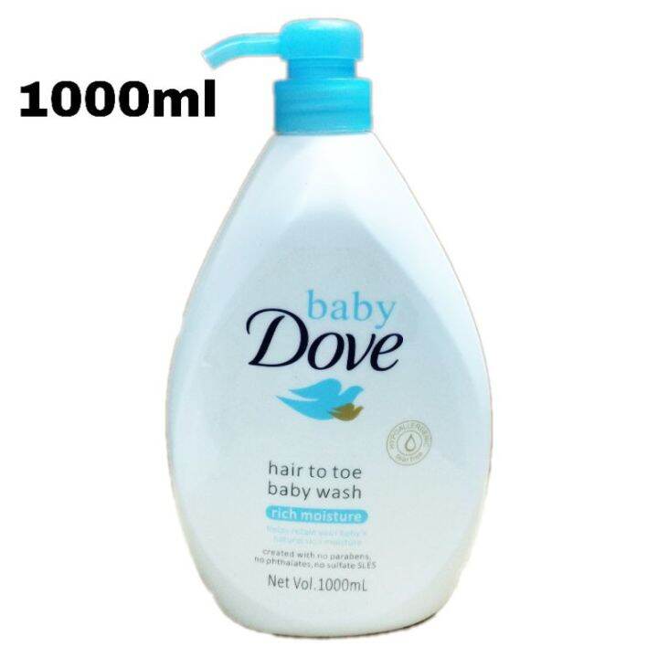 HOT HRNDN (COD) DOVE BABY WASH AND SHAMPOO 1000ml Lazada PH