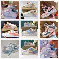 ✼✖ 9 Color shoe AF1 Shoes Deconstruction Function Splice Kasut OOTD perempuan