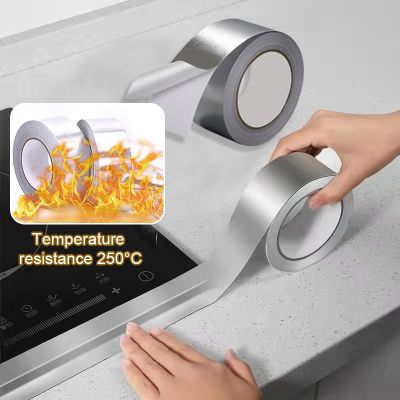 Sink Waterproof Sticker Anti-mold Tape Countertop Toilet Gap Heat Insulation Aluminum Foil Tape Bathroom Kitchen Accessories Adhesives  Tape