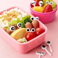 Cartoon Fruit Fork Toothpick Cute Creative Food Selection Mini Sauce Bottle Lunch Box Decoration Childrens Food Supplement Tool