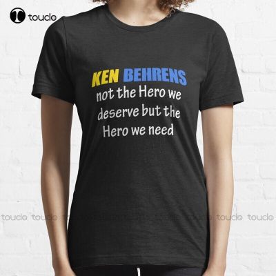 New Ken Behrens Not The Hero We Deserve But The Hero We Need T-Shirt Pink Shirts For Men Cotton Tee Shirts Xs-5Xl Tshirt