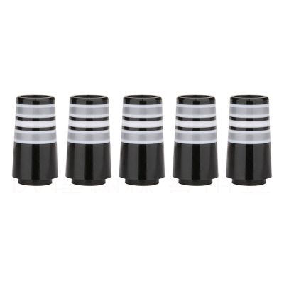 5Pcs Golf Ferrules for 0.355 Tip Irons Shaft Sleeve Adapter Ferrule Replacement,Grey