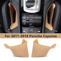 【LZ】▲ஐ  Caixa de armazenamento do braço central para Porsche Cayenne Console Central Gap acessório de carro organizador de contêineres 2011-2018