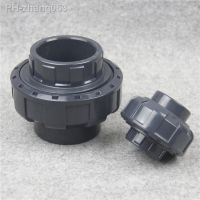 1pcs 20mm 25mm 32mm 40mm 50mm 110mm ID UPVC Union Pipe Fittings Coupler Water Connector for Garden Irrigation Hydroponic System