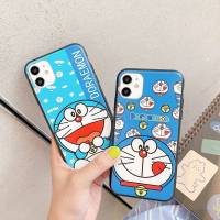 ?? พร้อมส่งในไทย-เคสลายหน้าโดเรม่อน ขอบนิ่มด้านหลังแข็ง เคสลายน่ารัก สำหรับ7/8/11/12/13 ทุกรุ่น#786 ??