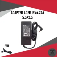 ADAPTER NOTEBOOK ACER 19V4.74A*5.5x2.5  / สายชาร์จโน๊ตบุ๊คเอเซอร์ + แถมสายไฟ