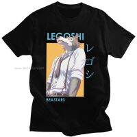 ตลกเสื้อยืด shi Beastars หมาป่าบริสุทธิ์ญี่ปุ่นอะนิเมะมังงะผ้าฝ้ายสวมใส่สบาย