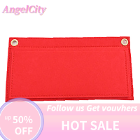 ?AngelCity กระเป๋าใส่ของจัดระเบียบสุดหรูพร้อมสายโซ่กระเป๋าดีไซน์เนอร์กระเป๋าเครื่องสำอางด้านในกระเป๋าสตางค์สายคาดลำตัวและซับ