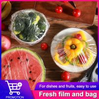 100Pcs Fresh Keeping Bags Elastic Reusable Storage Covers Food Cover Stretch Sealing Bowl Lids Food Fresh Keeping Plastic Bags