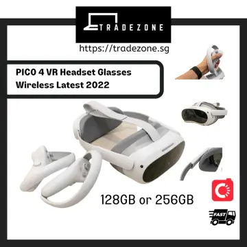 PICO4 128/256GB All-in-One VR Headset Glasses White Lightweight Wireless  Latest