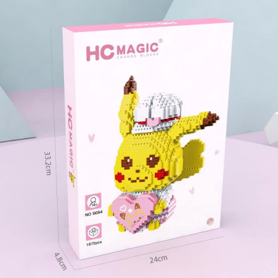 ตัวต่อการ์ตูนญี่ปุ่น HC Magic No.9084  1,875 ชิ้น